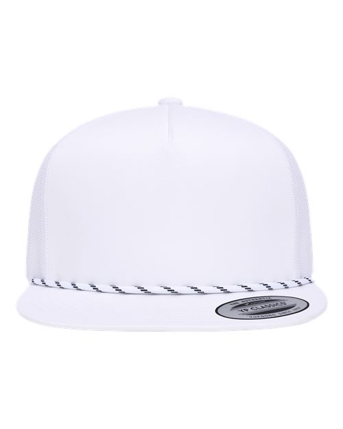 YP Classics Classic Five-Panel Trucker Rope Cap-1