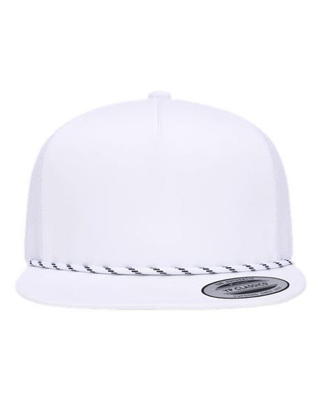 YP Classics Classic Five-Panel Trucker Rope Cap-1