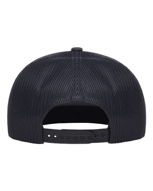 YP Classics Classic Five-Panel Trucker Rope Cap-2