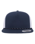YP Classics Classic Five-Panel Trucker Rope Cap-1