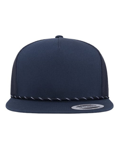 YP Classics Classic Five-Panel Trucker Rope Cap-1