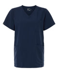 Hanes Women's V-Neck 3 Pocket Scrub Top-1