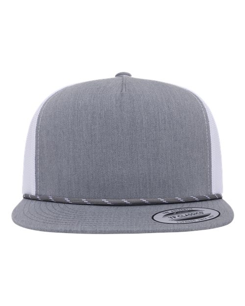 YP Classics Classic Five-Panel Trucker Rope Cap-1