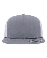 YP Classics Classic Five-Panel Trucker Rope Cap-1