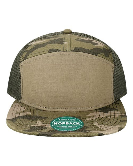 LEGACY Hopback Seven-Panel Trucker Cap-1