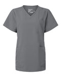Hanes Women's V-Neck 3 Pocket Scrub Top-1