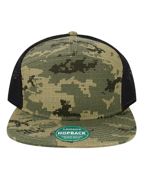 LEGACY Hopback Seven-Panel Trucker Cap-1