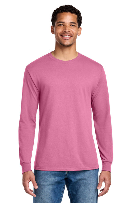 Jerzees Men's   Dri-Power   50/50 Cotton/Poly Long Sleeve T-Shirt