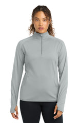 Sport-Tek Women's   Sport-Wick   Stretch 1/4-Zip Pullover