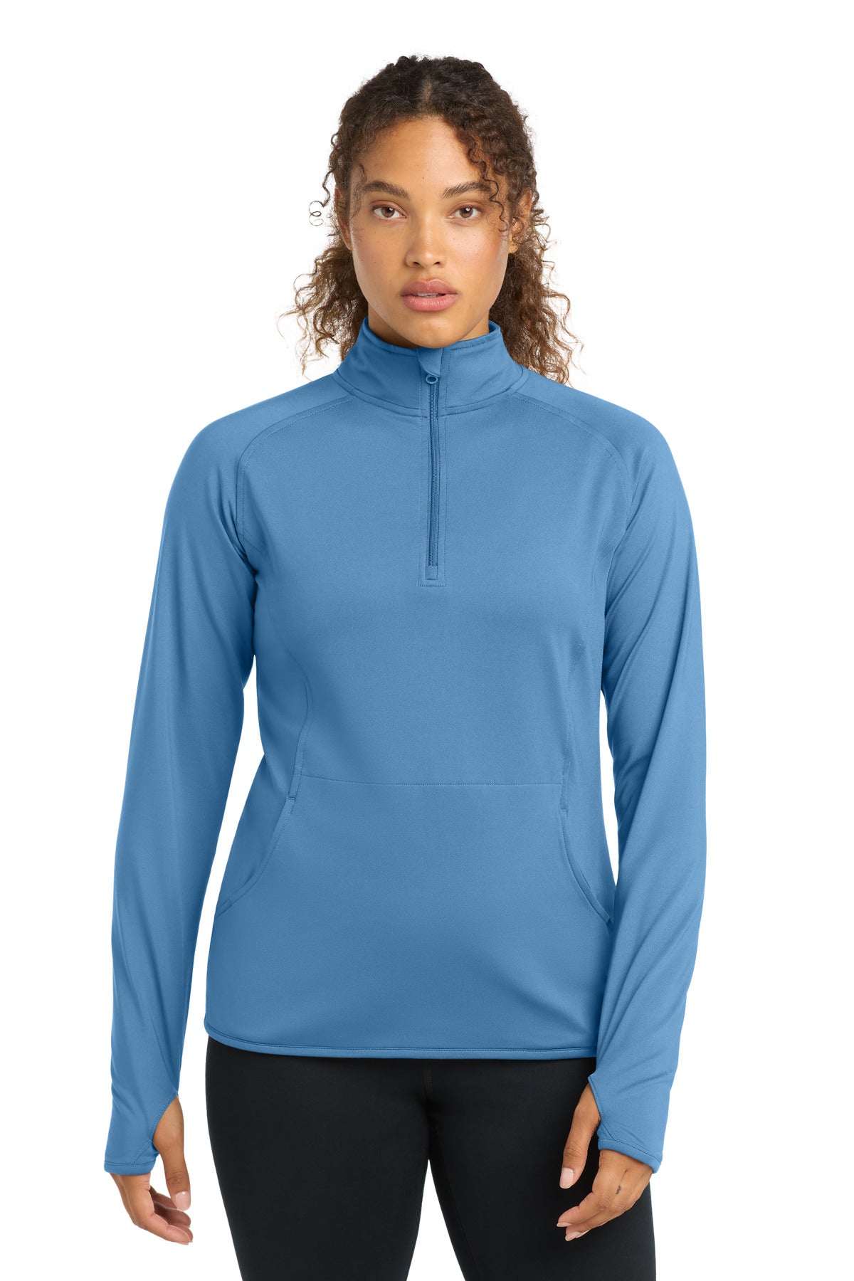 Sport-Tek Women's   Sport-Wick   Stretch 1/4-Zip Pullover