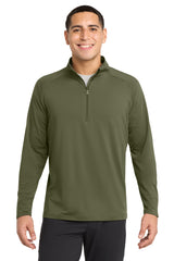 Sport-Tek Men's   Sport-Wick   Stretch 1/4-Zip Pullover