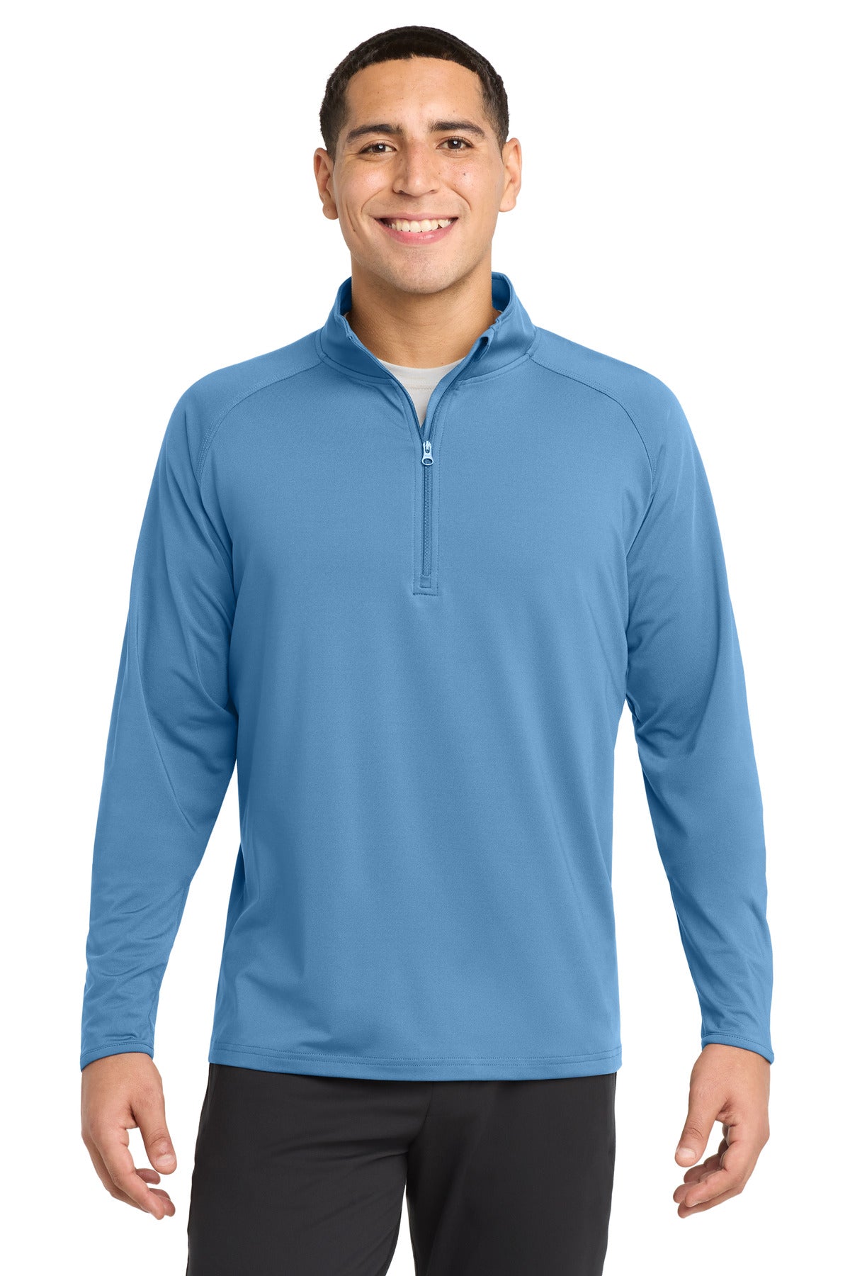 Sport-Tek Men's   Sport-Wick   Stretch 1/4-Zip Pullover