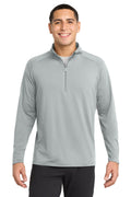 Sport-Tek Men's   Sport-Wick   Stretch 1/4-Zip Pullover