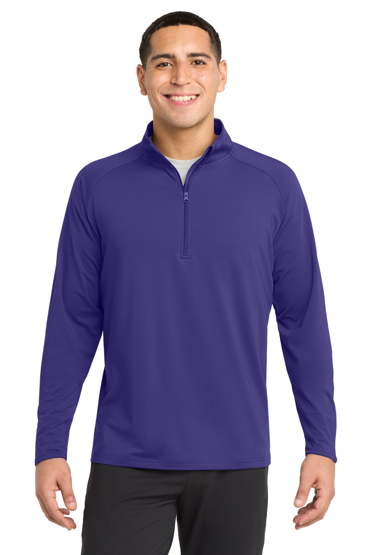 Sport-Tek Men's   Sport-Wick   Stretch 1/4-Zip Pullover