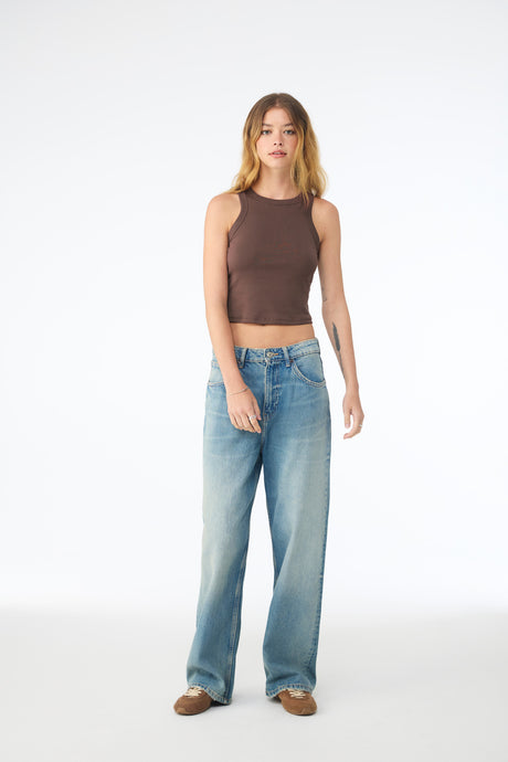 BELLA + CANVAS Women's Micro Rib Racer Tank