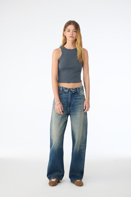 BELLA + CANVAS Women's Micro Rib Racer Tank