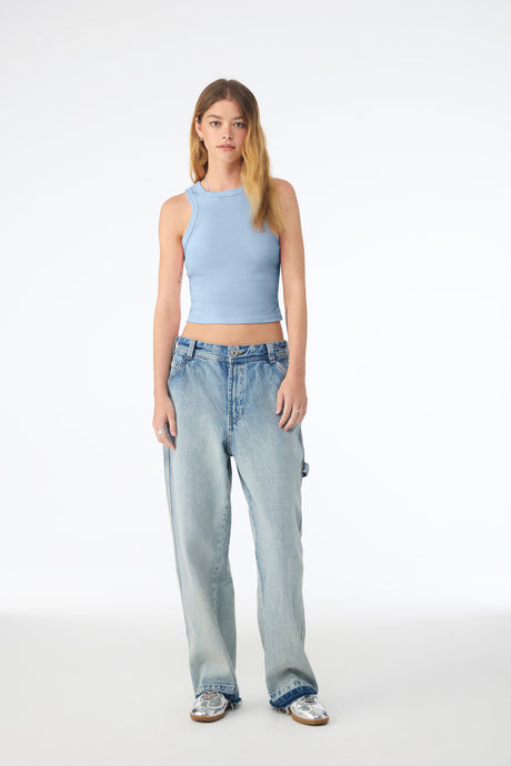 BELLA + CANVAS Women's Micro Rib Racer Tank