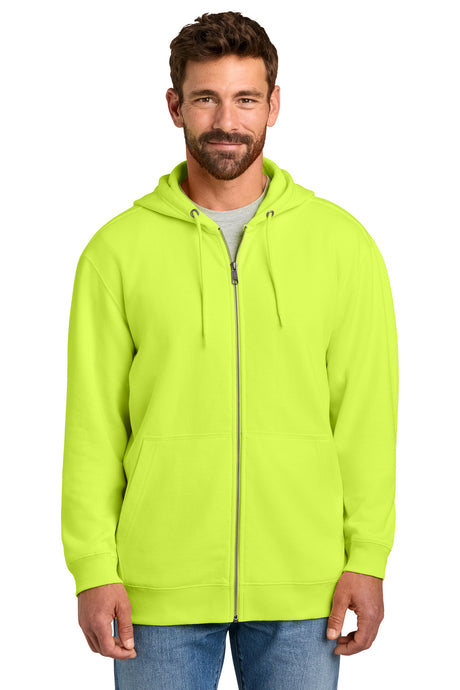 CornerStone Men's   Tough Fleece Full-Zip Hoodie CSF631