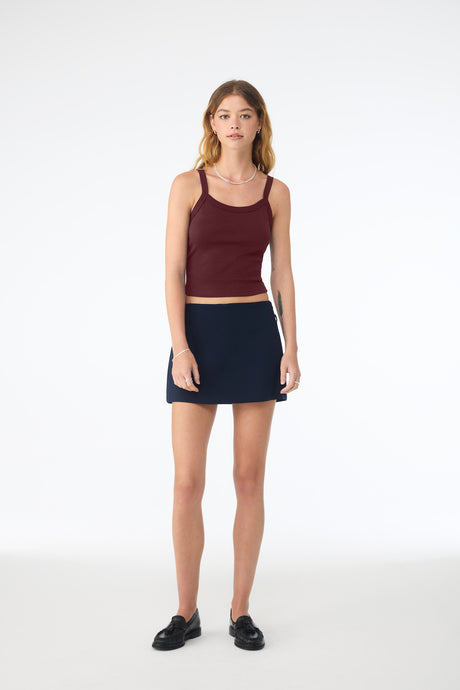 BELLA + CANVAS Women's Micro Rib Spaghetti Strap Tank