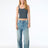 BELLA + CANVAS Women's Micro Rib Spaghetti Strap Tank