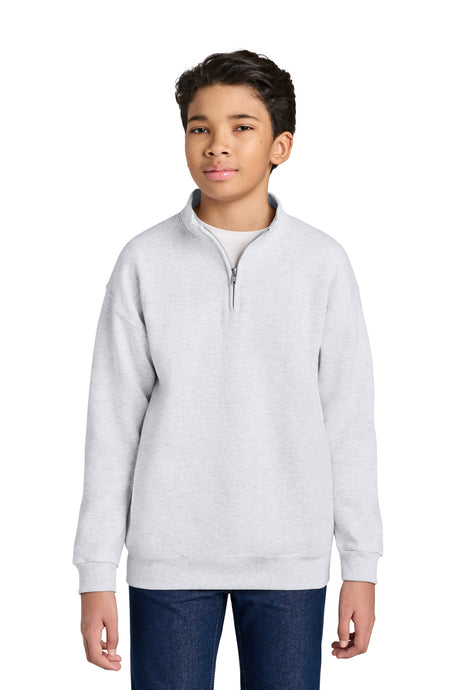 Jerzees Youth   NuBlend   1/4-Zip Cadet Collar Sweatshirt