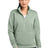Nike Women's Club Fleece Sleeve Swoosh 1/2 Zip. NKDX6720