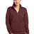 Nike Women's Club Fleece Sleeve Swoosh 1/2 Zip. NKDX6720