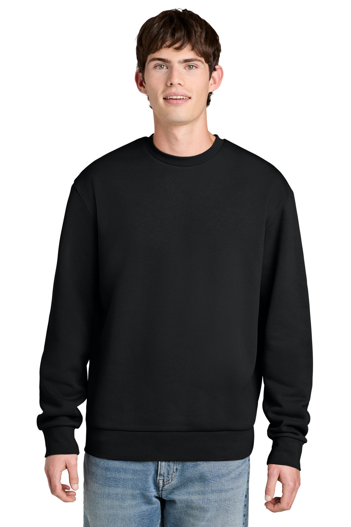 District Men's   MelloFleece Crew DT6704