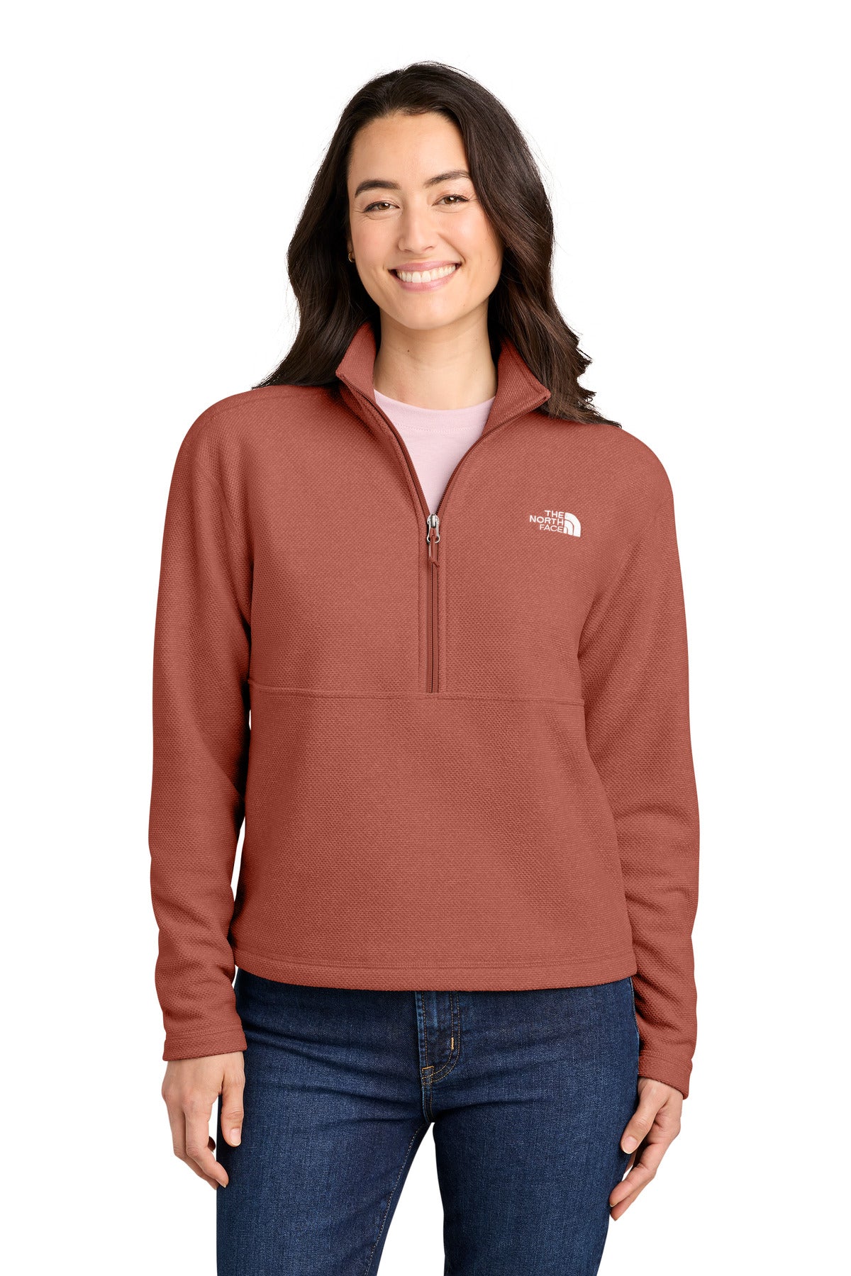 The North Face Women's   Textured Pine Grove 1/2-Zip NF0A8JF7