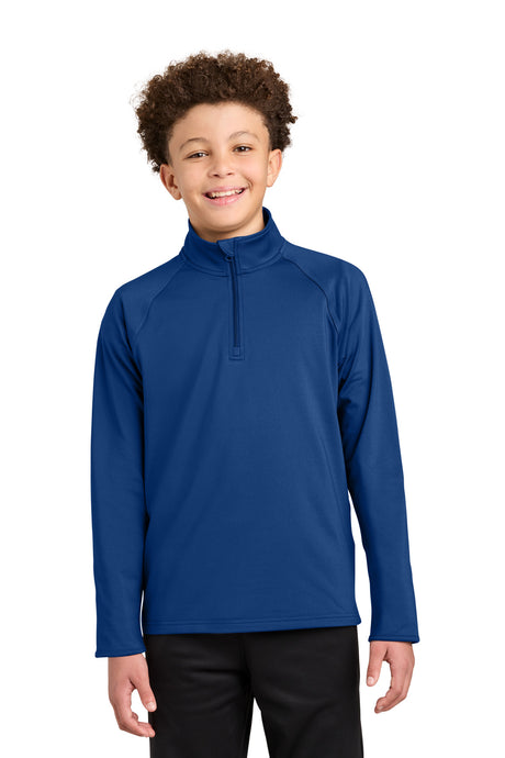 Sport-Tek Youth   Sport-Wick   Stretch 1/4-Zip Pullover YST850