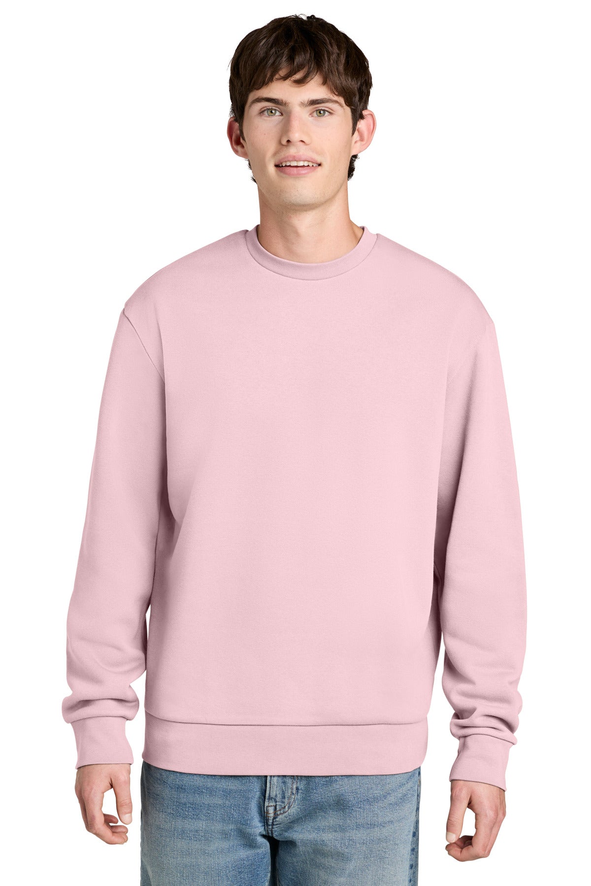 District Men's   MelloFleece Crew DT6704