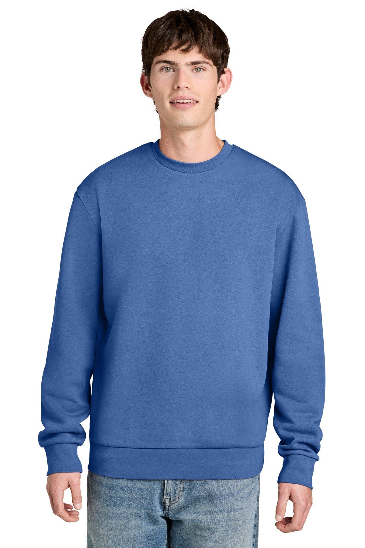 District Men's   MelloFleece Crew DT6704