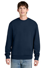 District Men's   MelloFleece Crew DT6704