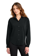 Mercer+Mettle Women's   Long Sleeve Buttery Soft Blouse MM2017