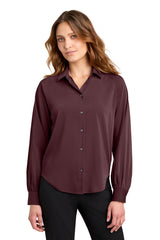 Mercer+Mettle Women's   Long Sleeve Buttery Soft Blouse MM2017