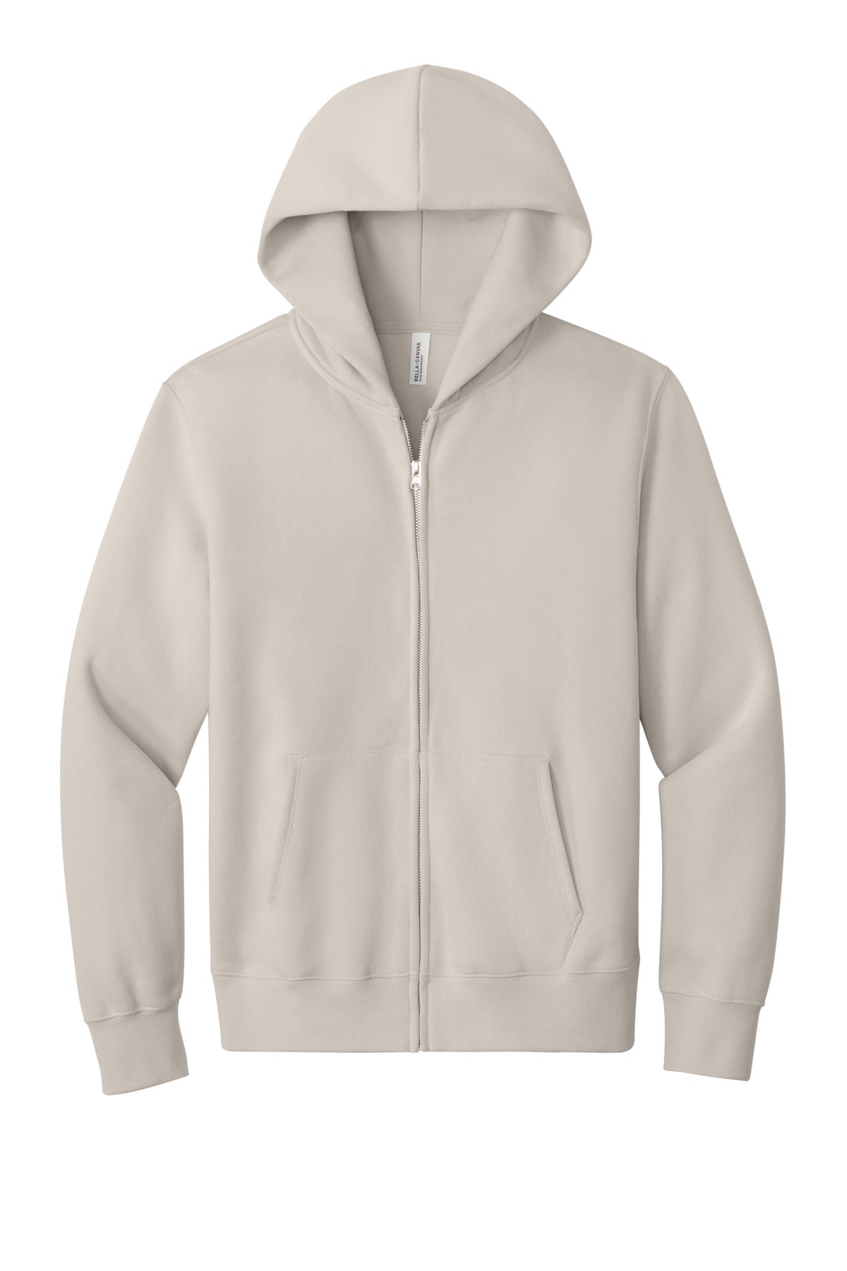 Bella + Canvas Men's 10 oz Full-Zip Hoodie Sweatshirt