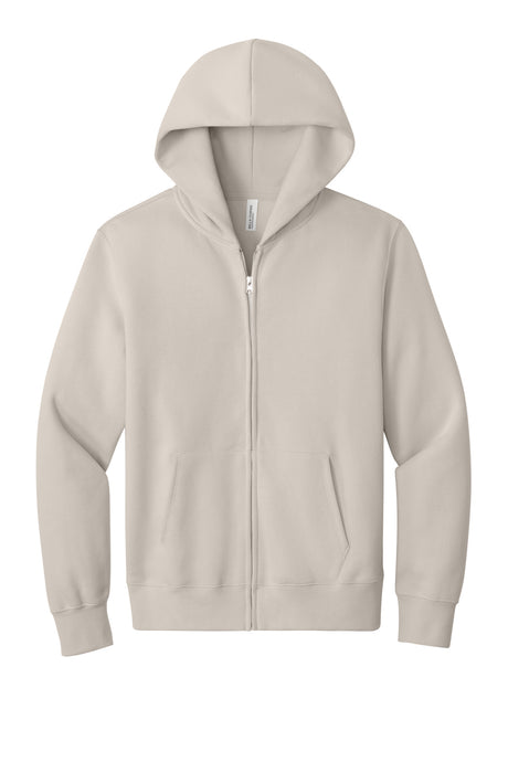 Bella + Canvas Men's 10 oz Full-Zip Hoodie Sweatshirt
