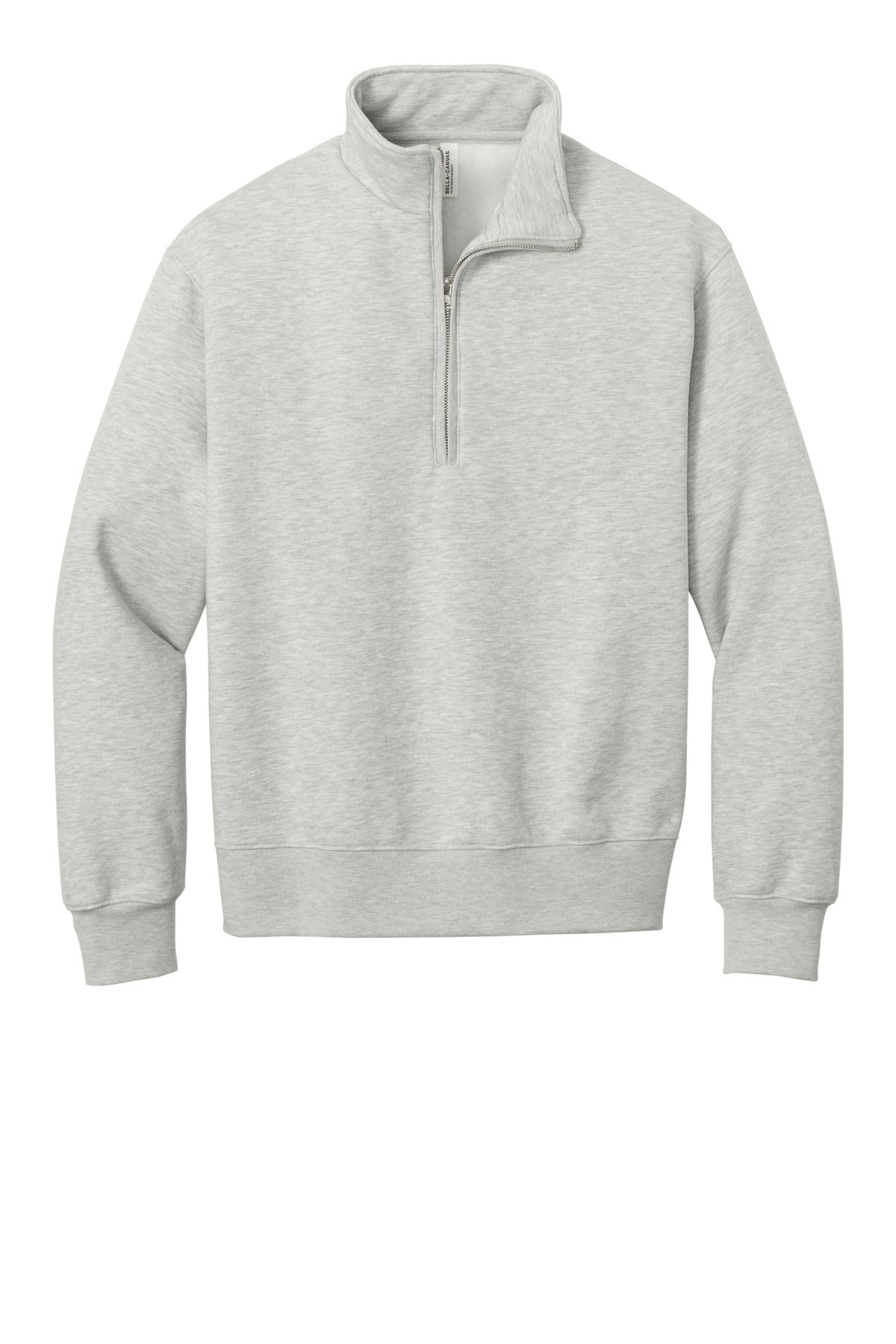 Bella + Canvas Men's 10 oz Quarter-Zip Pullover Sweatshirt