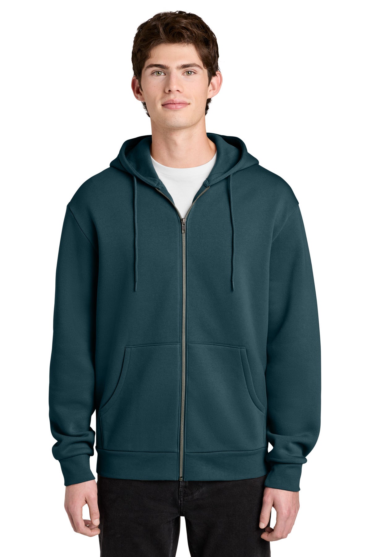 District Men's   MelloFleece Full-Zip Hoodie DT6702