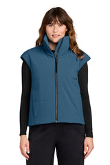 MiiR Women'sMiiR   Sashiko Stretch Puffy Vest MRAW442