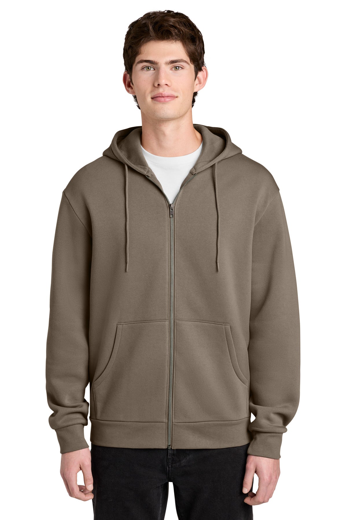 District Men's   MelloFleece Full-Zip Hoodie DT6702