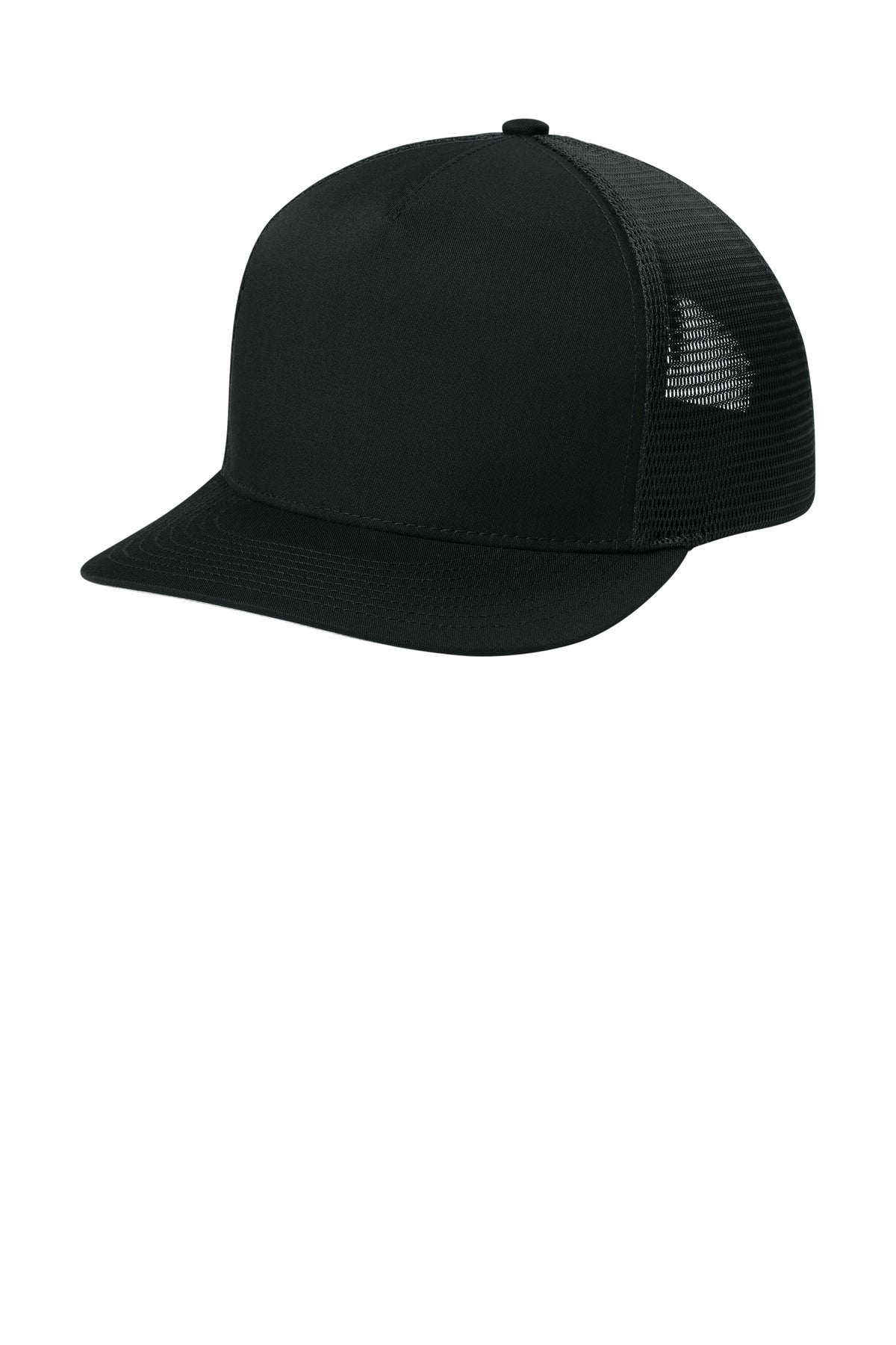 Sport-Tek    Stretch-Tek 5-Panel Trucker Cap STC75