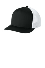 Sport-Tek    Stretch-Tek 5-Panel Trucker Cap STC75