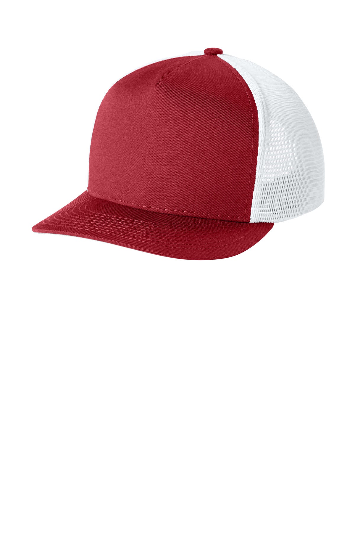 Sport-Tek    Stretch-Tek 5-Panel Trucker Cap STC75