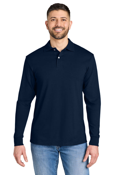 Jerzees Men's   Dri-Power   Long Sleeve Sport Shirt 437LS