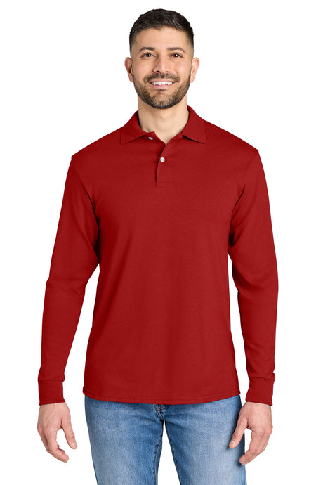 Jerzees Men's   Dri-Power   Long Sleeve Sport Shirt 437LS