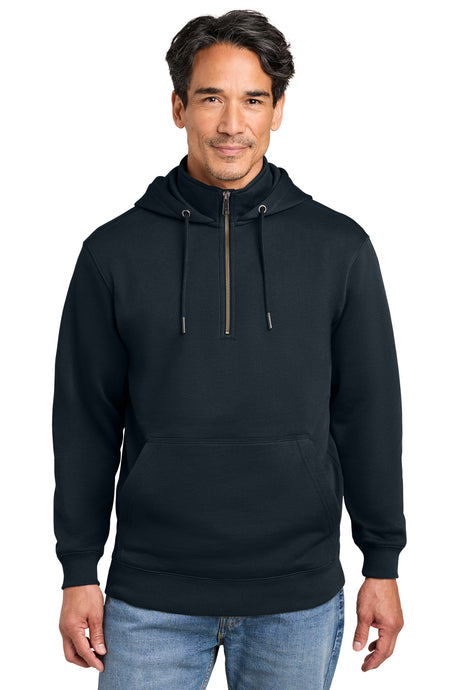 CornerStone Men's   Tough Fleece 1/4-Zip Hoodie CSF633