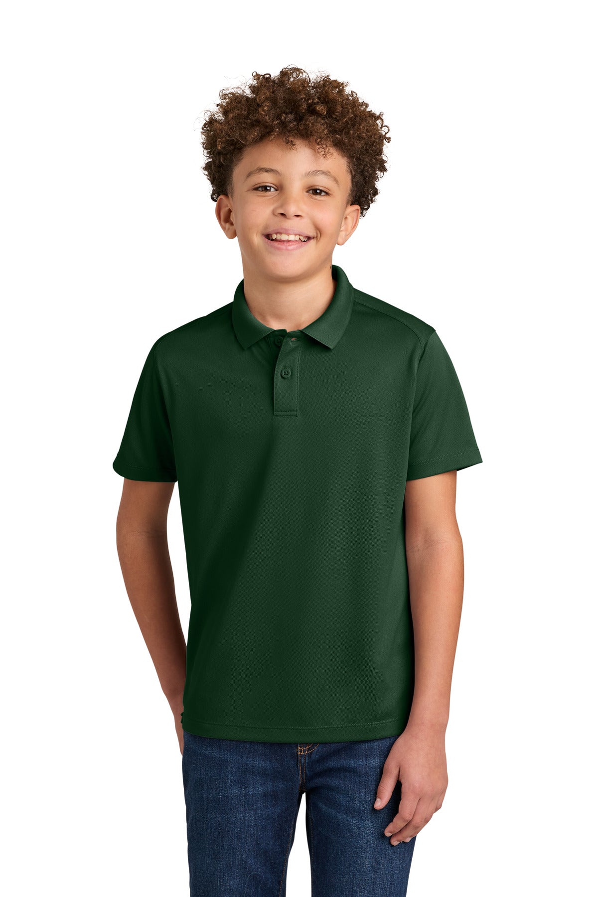 Port Authority Youth   Wearever Performance Pique Polo Y240