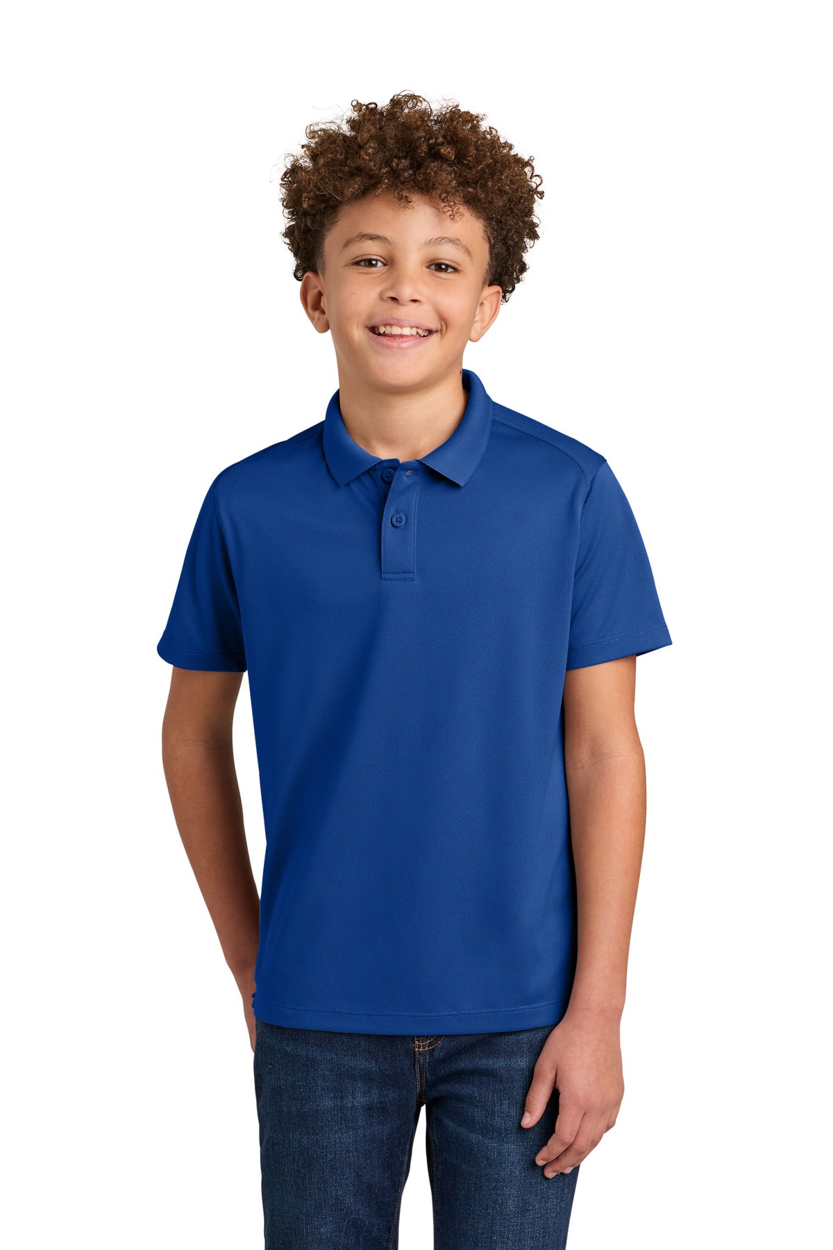 Port Authority Youth   Wearever Performance Pique Polo Y240