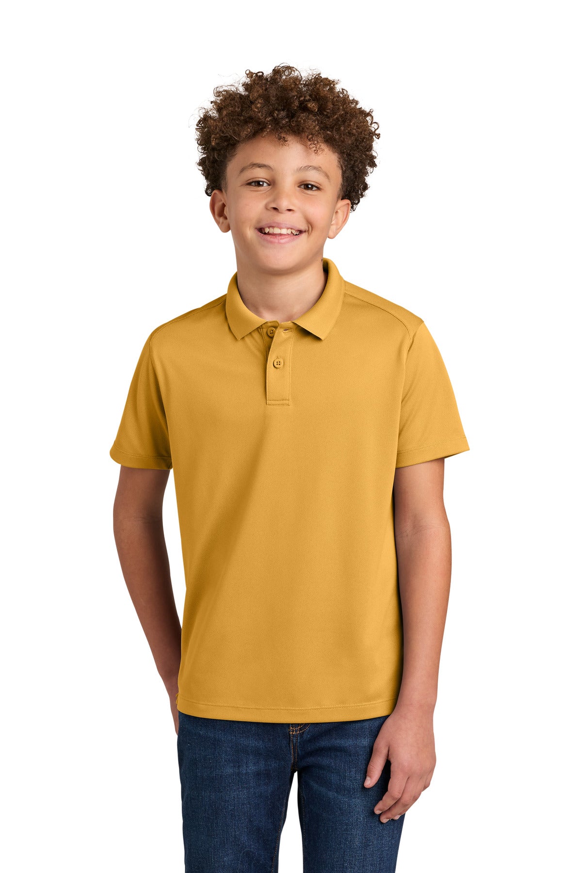 Port Authority Youth   Wearever Performance Pique Polo Y240